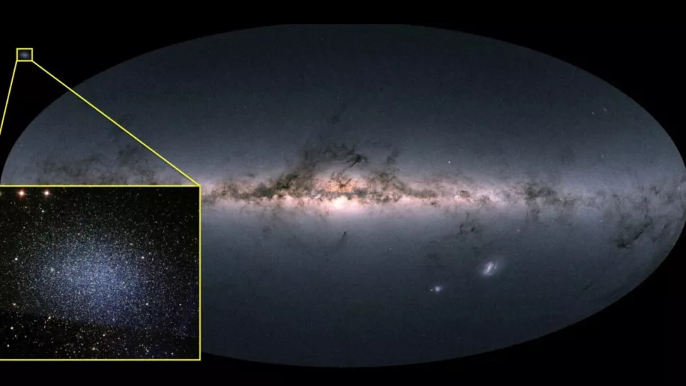 В центре карликовой галактики Лев I находится огромная черная дыра