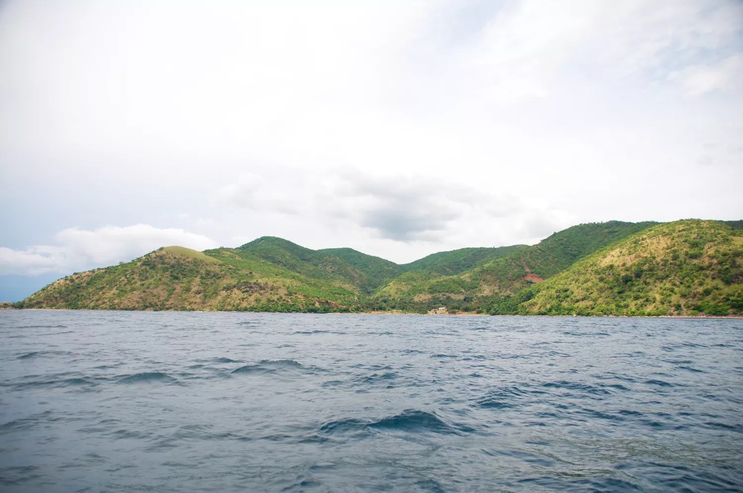Пейзаж озера Танганьика