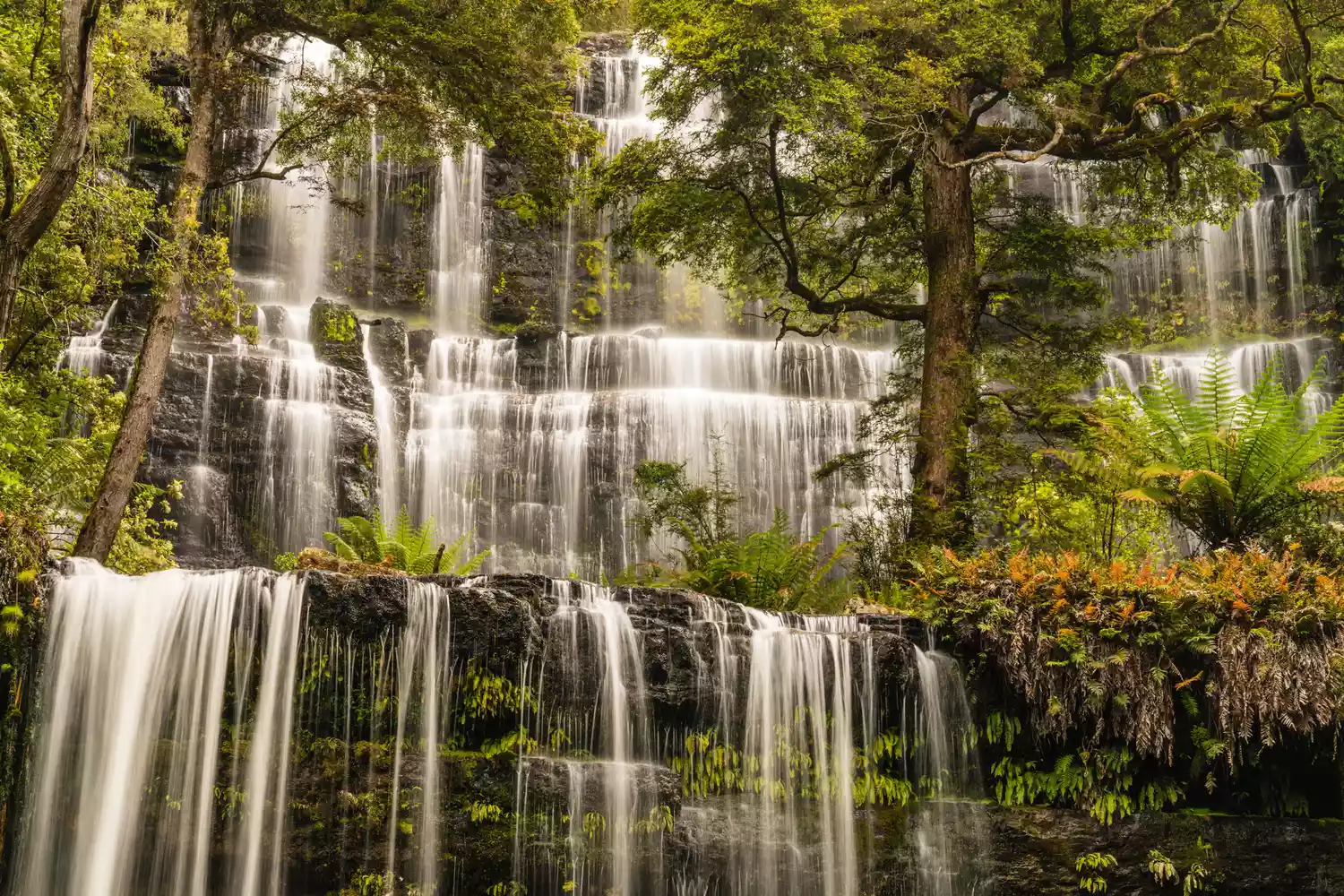 Водопад Расселл, Тасмания